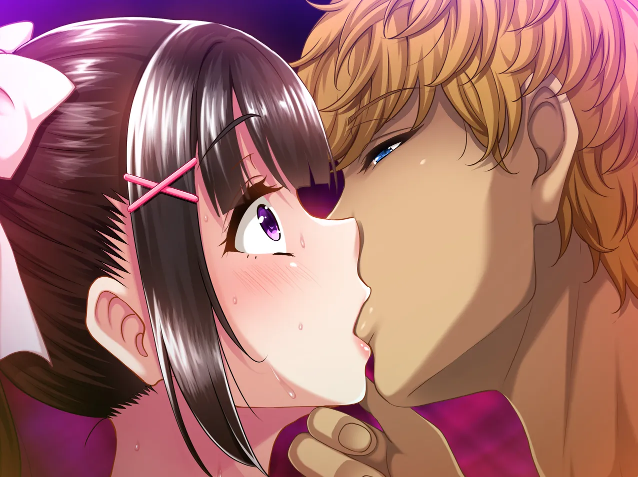 图片[1]-暑假结束后…她变成了喜欢欧金金的黑皮碧池/夏休み明けの彼女は…～チャラ男好みの黒ギャルビッチに～（KRKR＋PC端） | 羽翼社-羽翼社