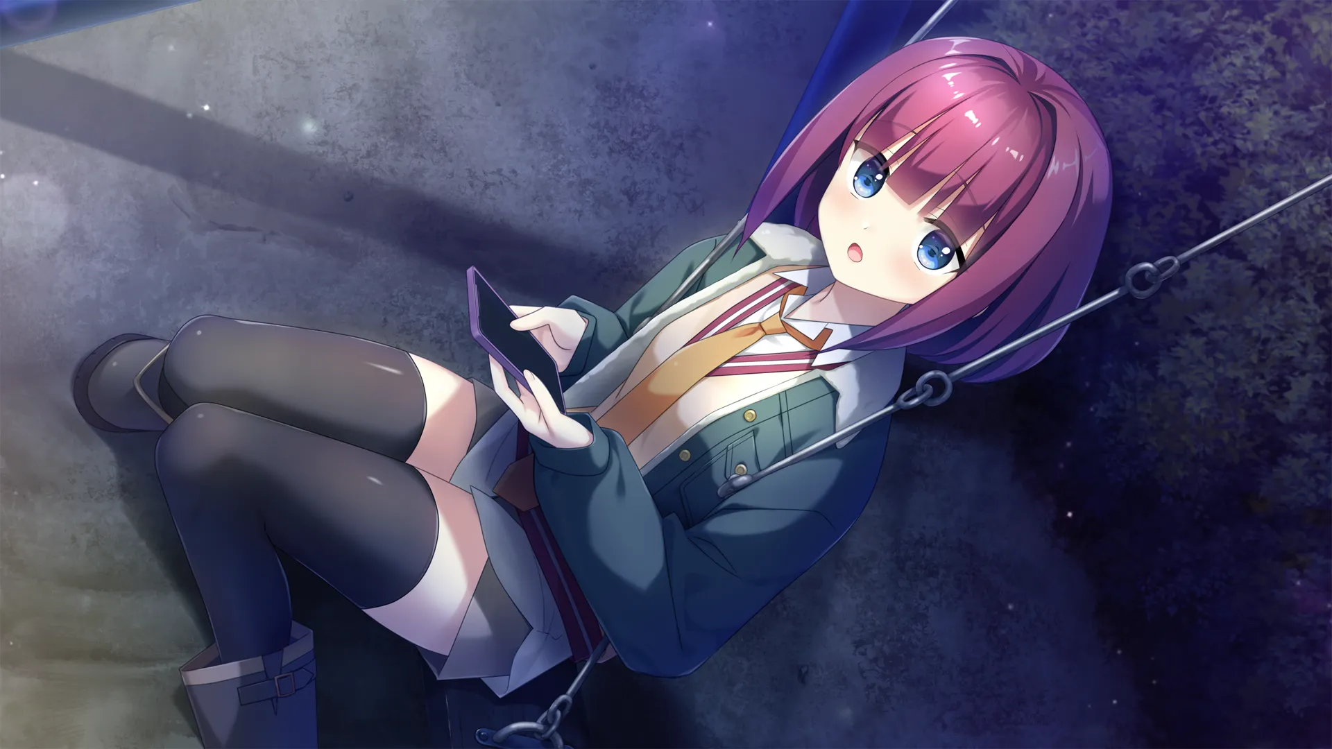 图片[1]-海与雪的青蓝色（KRKR＋PC端） | 羽翼社-羽翼社