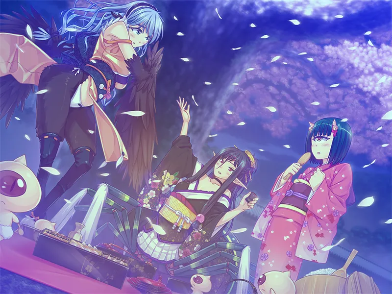 图片[11]-魔物娘たちとの楽園～蜘蛛と鳥と◎と～（PC端） | 羽翼社-羽翼社