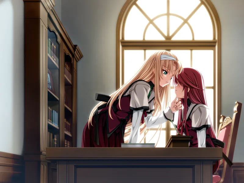 图片[1]-恋爱少女与守护之盾（KRKR＋PC端） | 羽翼社-羽翼社