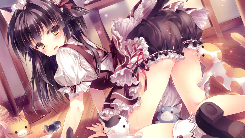 图片[1]-喵咖啡拉花 ～关于猫咪咖啡馆的那些事情/喵咖啡玛奇朵～有猫的cafe的H事情～/にゃんカフェマキアート ～猫がいるカフェのえっち事情～（PC端） | 羽翼社-羽翼社