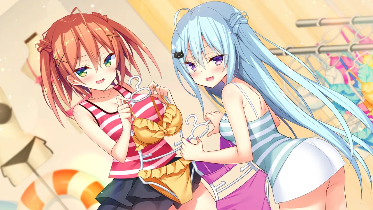 图片[6]-如胶似漆双胞胎2！~夏日炎炎~双子姐妹的欧派对决！（PC端） | 羽翼社-羽翼社