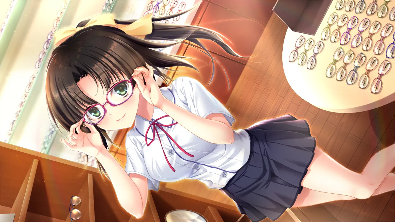图片[4]-她与我的眼镜事件〜 咲良步篇（PC端） | 羽翼社-羽翼社