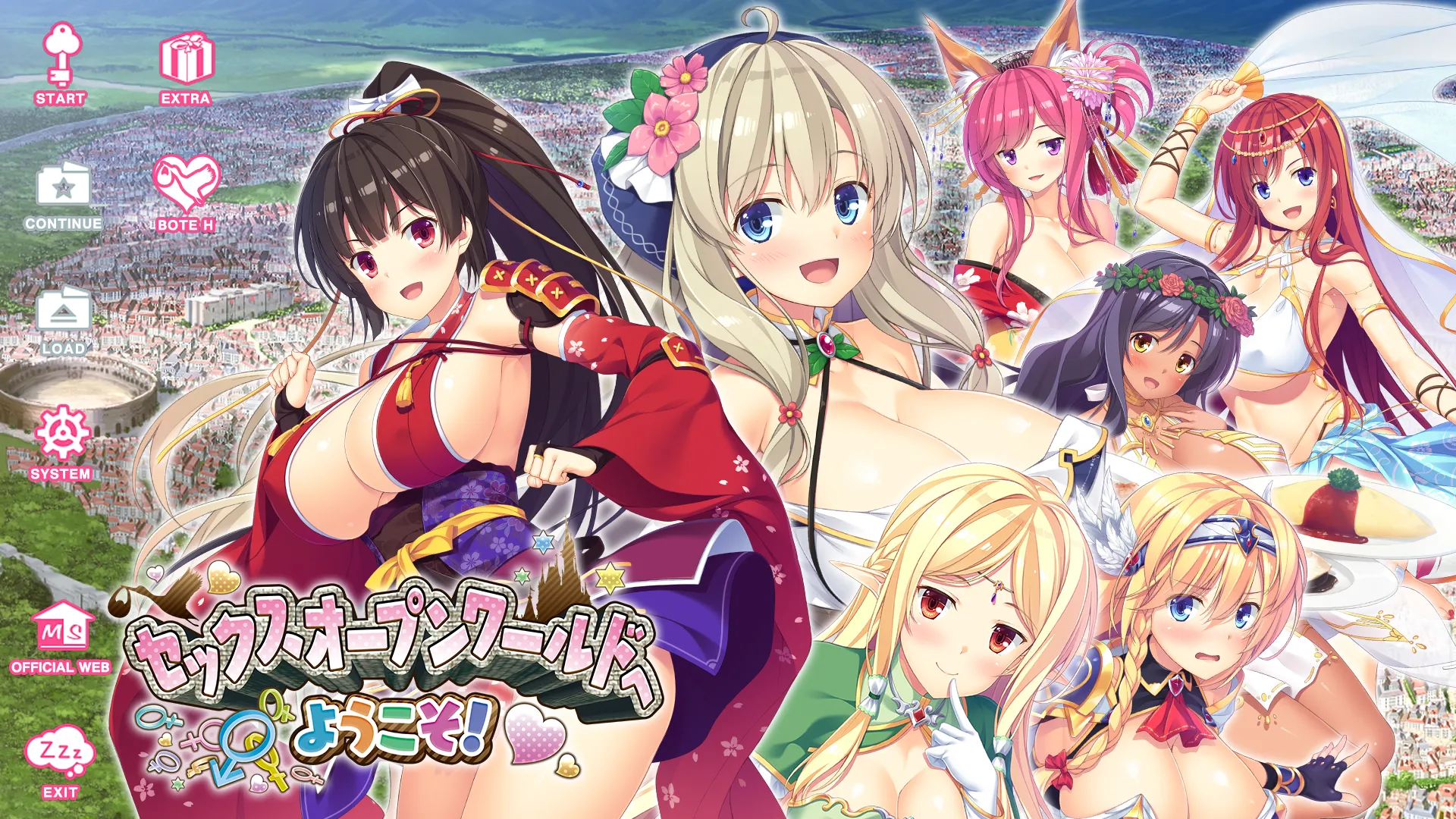 欢迎来到性爱开放的世界!/セックスオープンワールドへようこそ（PC端）-羽翼社