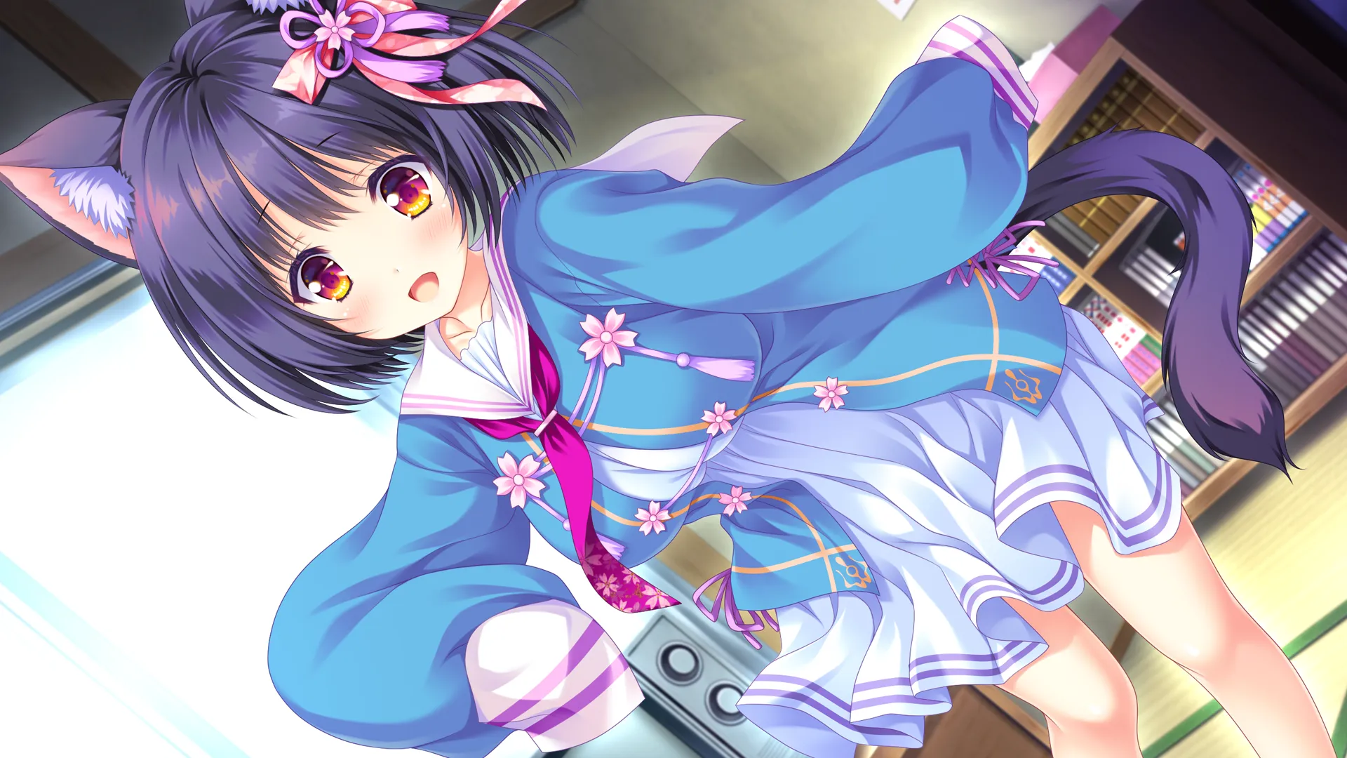 图片[5]-猫咪相随★恋樱纷飞（PC端） | 羽翼社-羽翼社