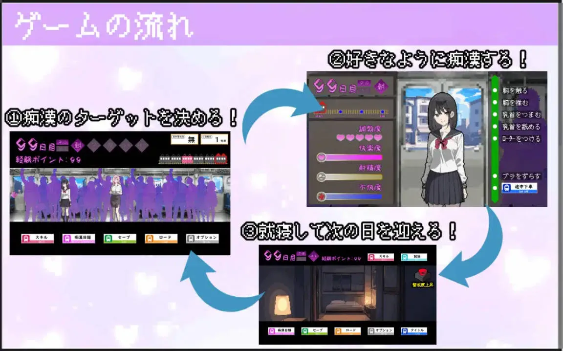 图片[3]-所以我要当痴汉/だから俺は痴漢する（PC端） | 羽翼社-羽翼社