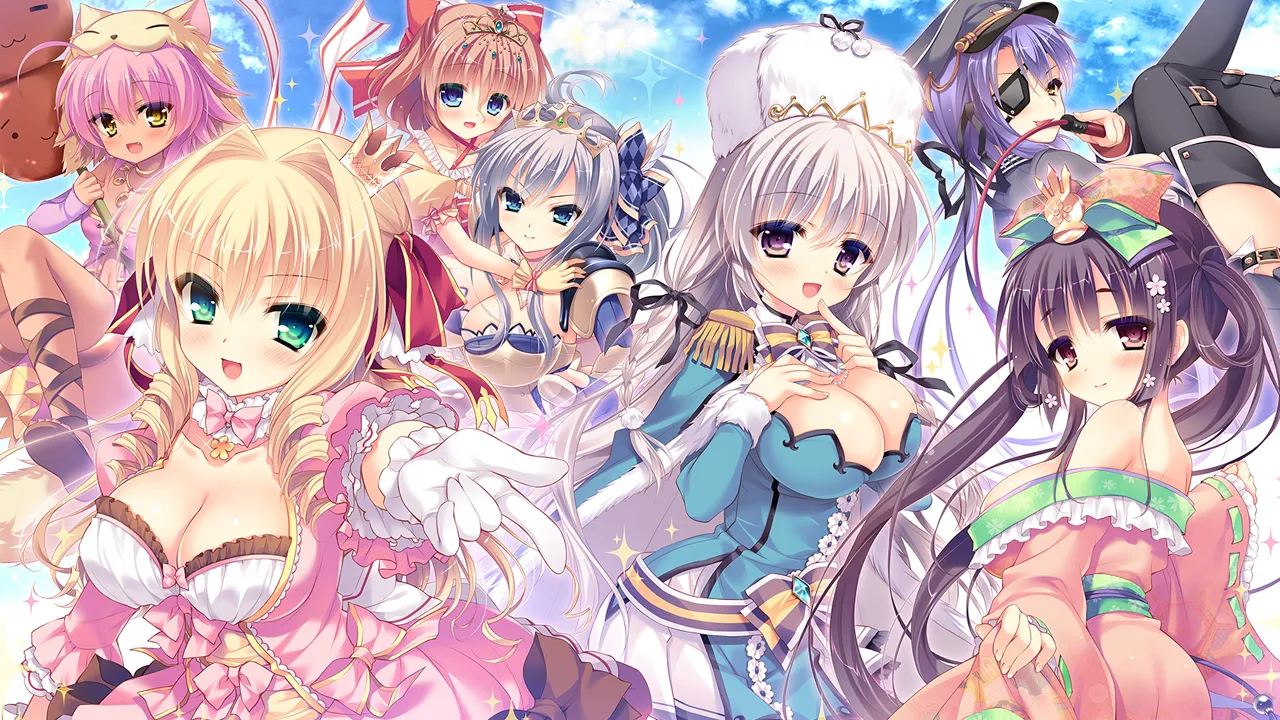 らぶらぶプリンセス ～お姫さまがいっぱい！もっとエッチなハーレム生活！！（PC端）-羽翼社