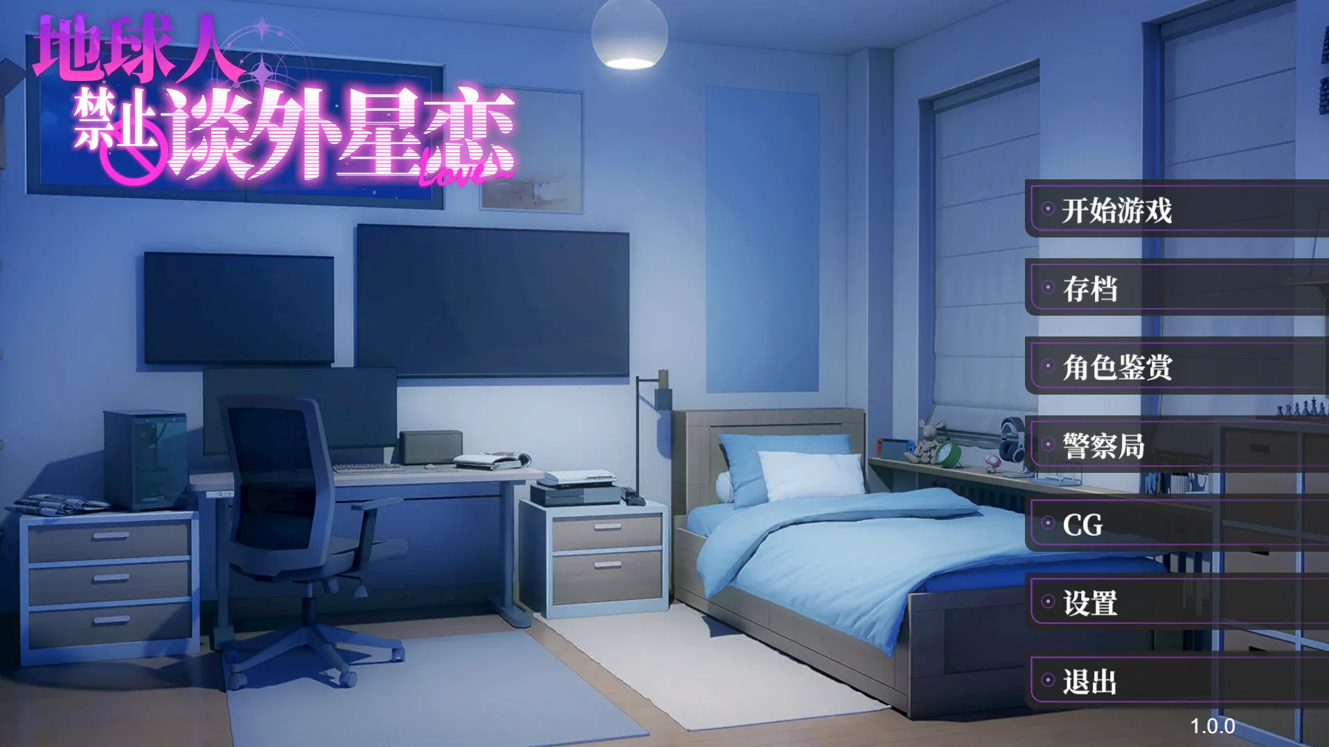 地球人禁止谈外星恋/No Alien Dating Allowed! #地球人、宇宙恋愛禁止 v1.0.0(PC端)